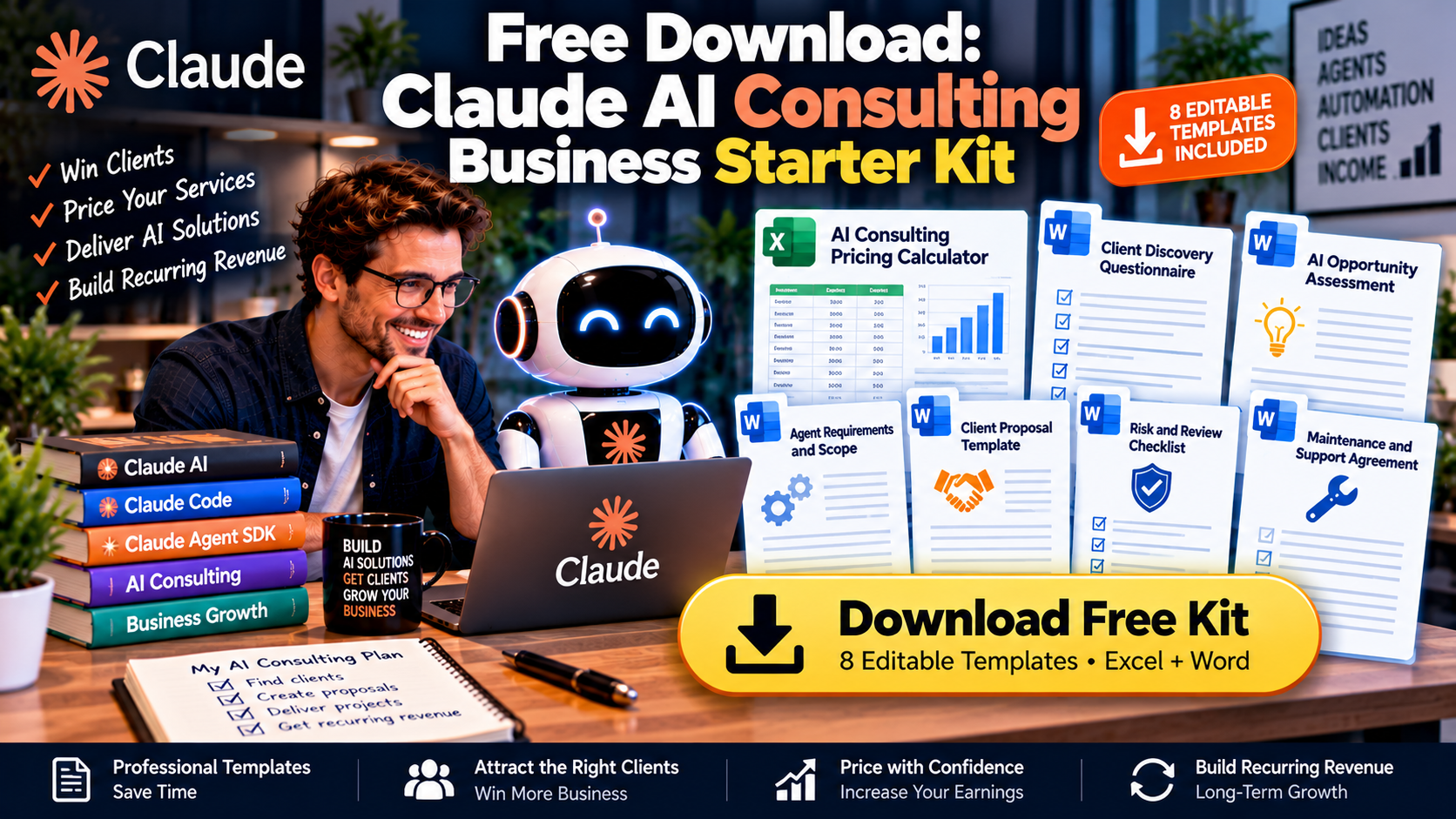 Free Download: Claude AI Consulting Business Starter Kit
