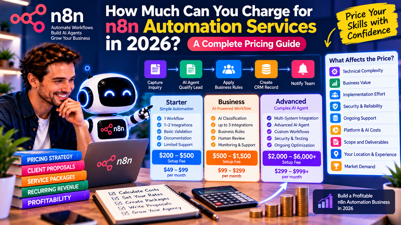 How Much Can You Charge for n8n Automation Services in 2026? A Complete Pricing Guide