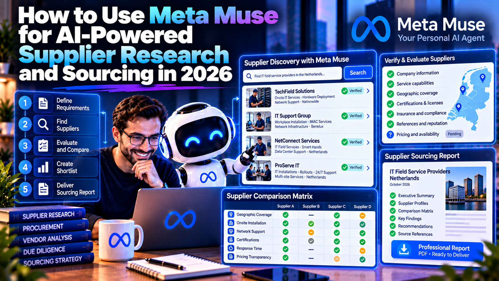 How to Use Meta Muse for AI-Powered Supplier Research and Sourcing in 2026