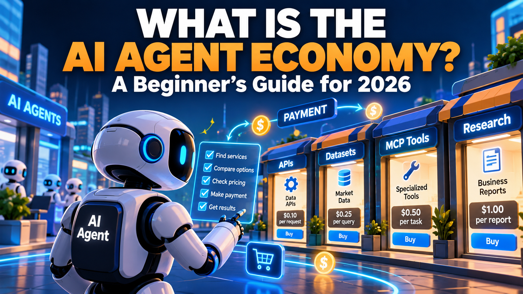 What Is the AI Agent Economy? A Beginner’s Guide for 2026